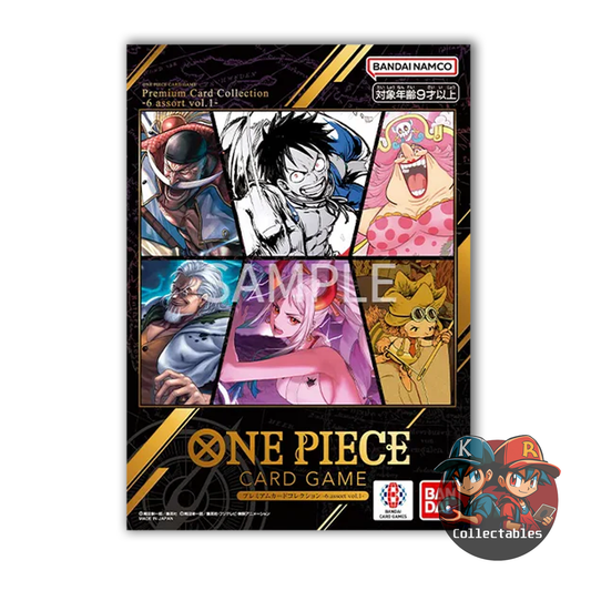 One Piece Card Game Japanese Premium Card Collection 6 assort Vol.1