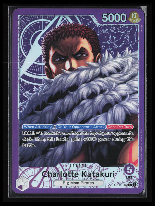 Charlotte Katakuri (Alternate Art) #OP11-062 One Piece A Fist of Divine Speed