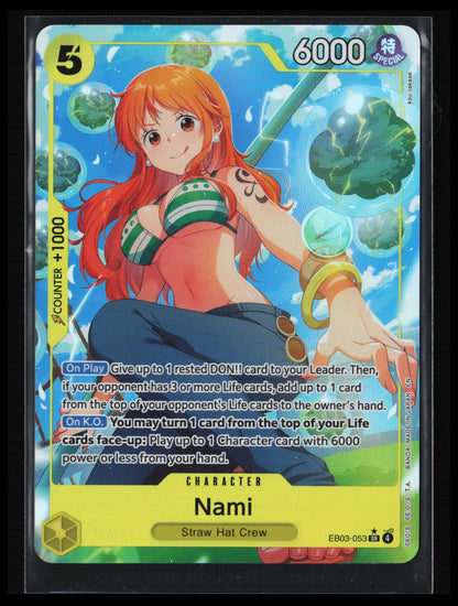 Nami (Alternate Art) #EB03-053 One Piece Extra Booster: Heroines Edition