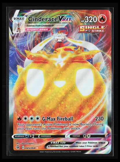 Cinderace VMAX #045/264 Pokémon SWSH08: Fusion Strike