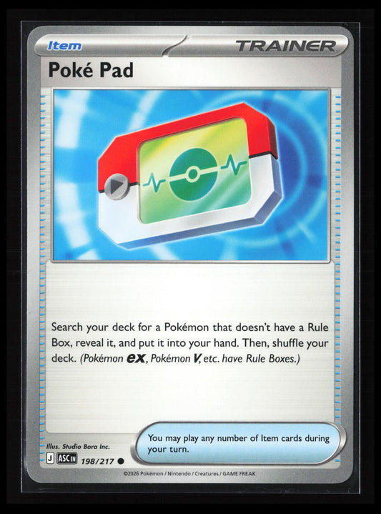 Poke Pad #198/217 Pokémon ME: Ascended Heroes