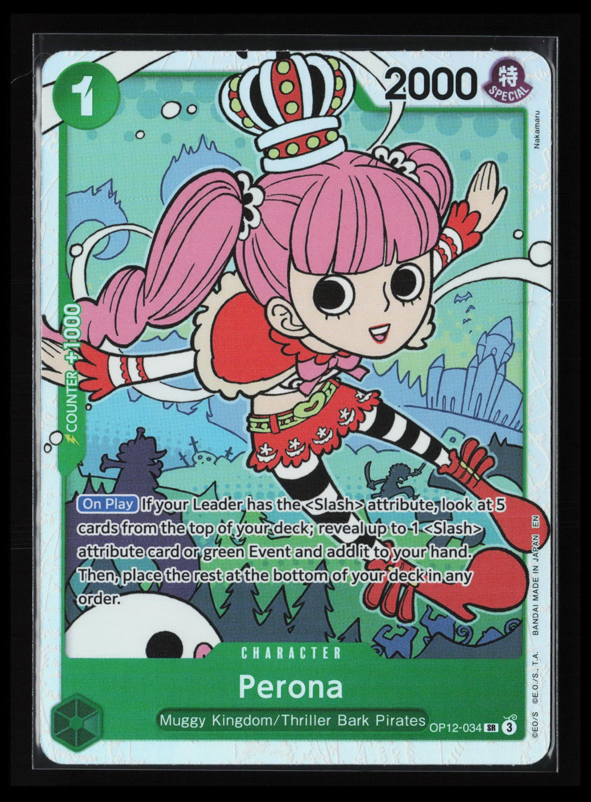 Perona #OP12-034 One Piece Legacy of the Master