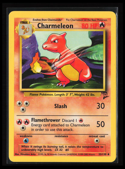 Charmeleon #035/130 Pokémon Base Set 2