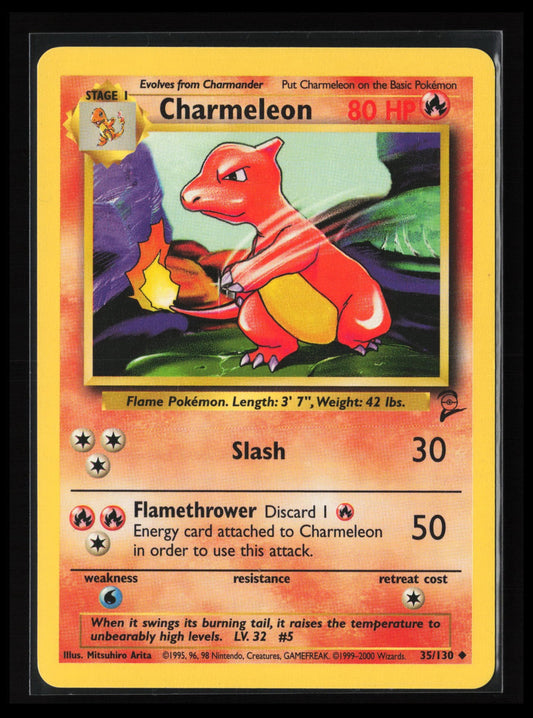 Charmeleon #035/130 Pokémon Base Set 2