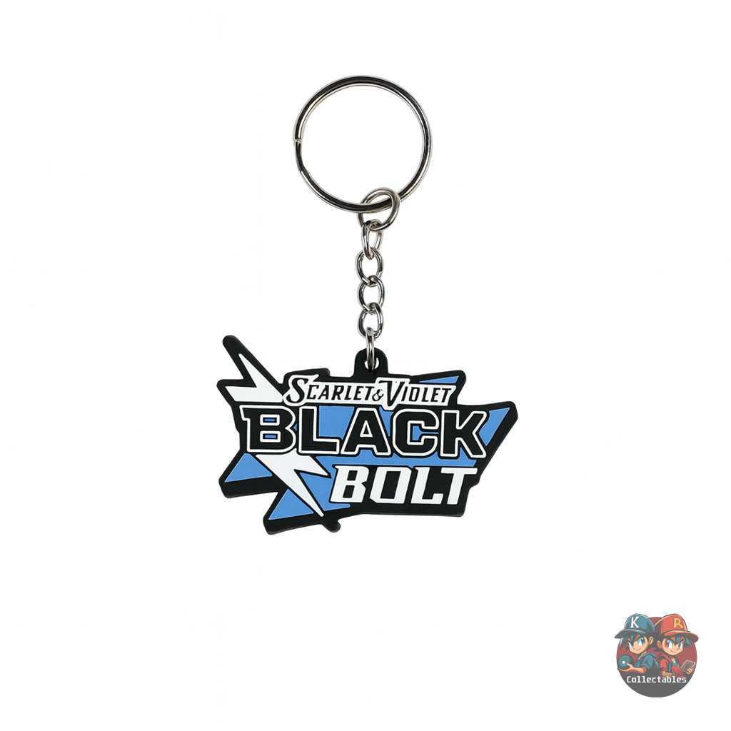 Pokémon Binder Black Bolt Key Chain