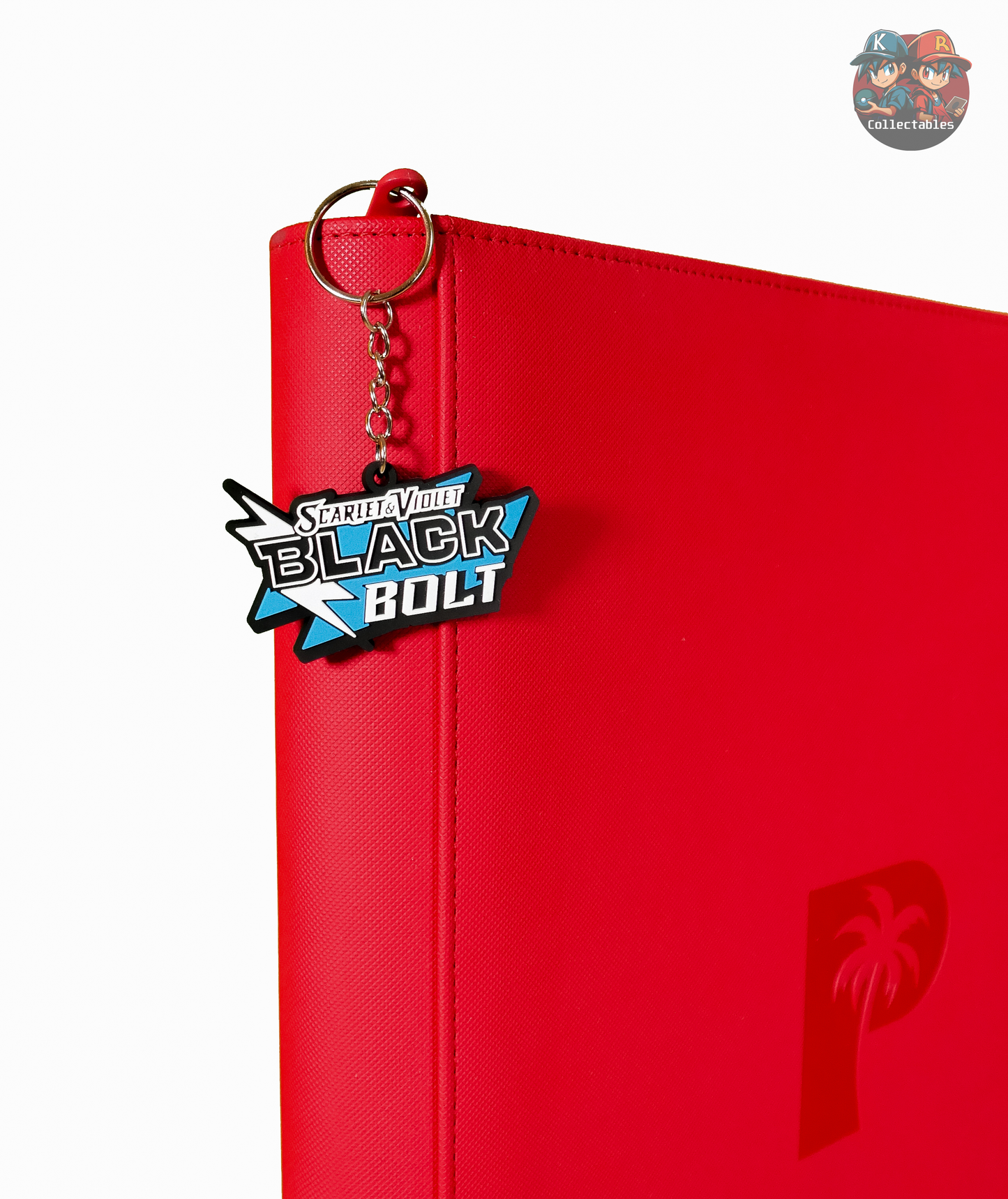 Pokémon Binder Black Bolt Key Chain