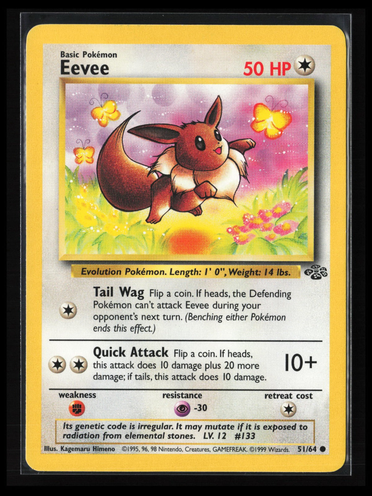 Eevee #51/64 Pokémon Jungle
