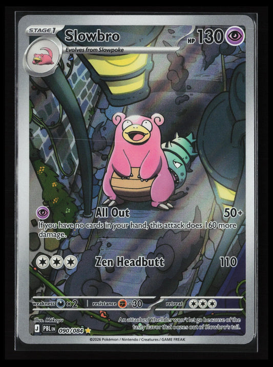 Slowbro #090/084 Pokémon ME05: Pitch Black