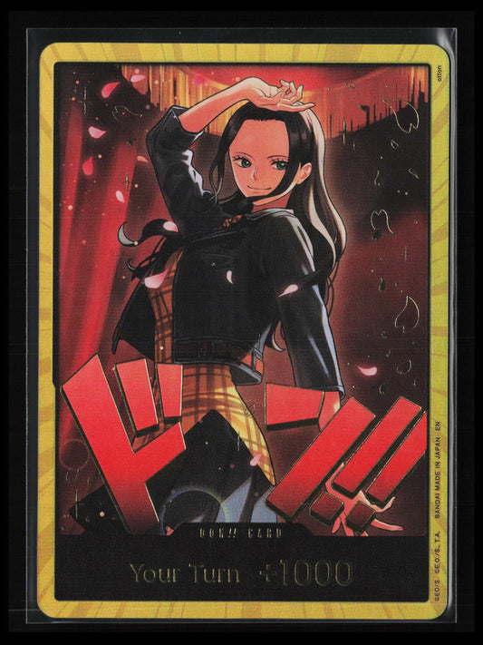 DON!! Card (Nico Robin) (Gold) One Piece Extra Booster: Heroines Edition