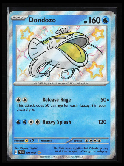 Dondozo #126/091 Pokémon Japanese SV: Paldean Fates