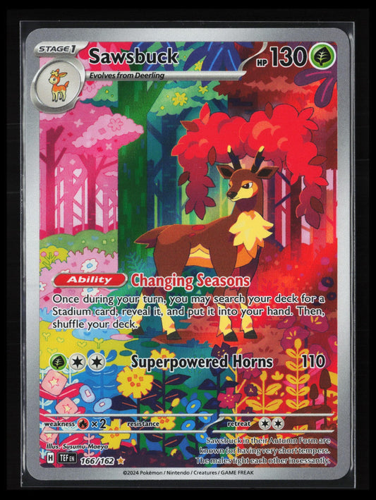 Sawsbuck #166/162 Pokémon SV05: Temporal Forces