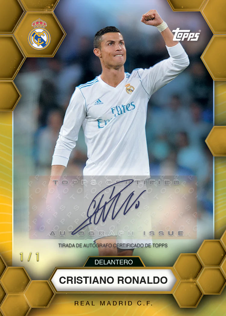 2024-25 Topps Soccer Real Madrid Fan Set Box