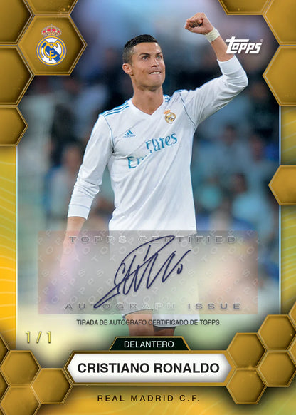 2024-25 Topps Soccer Real Madrid Fan Set Box