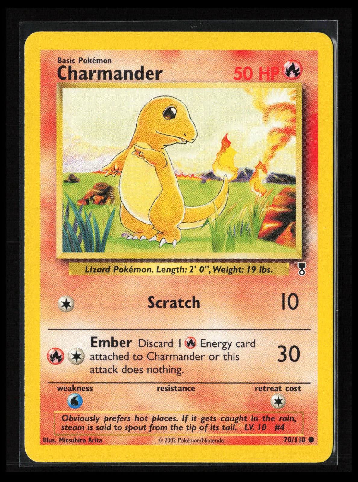 Charmander #070/110 Pokémon Legendary Collection