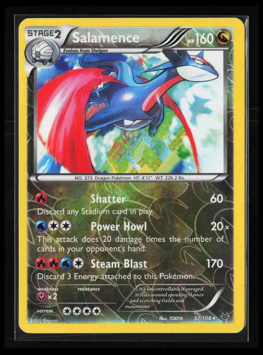 Salamence #57/108 Pokémon XY - Roaring Skies
