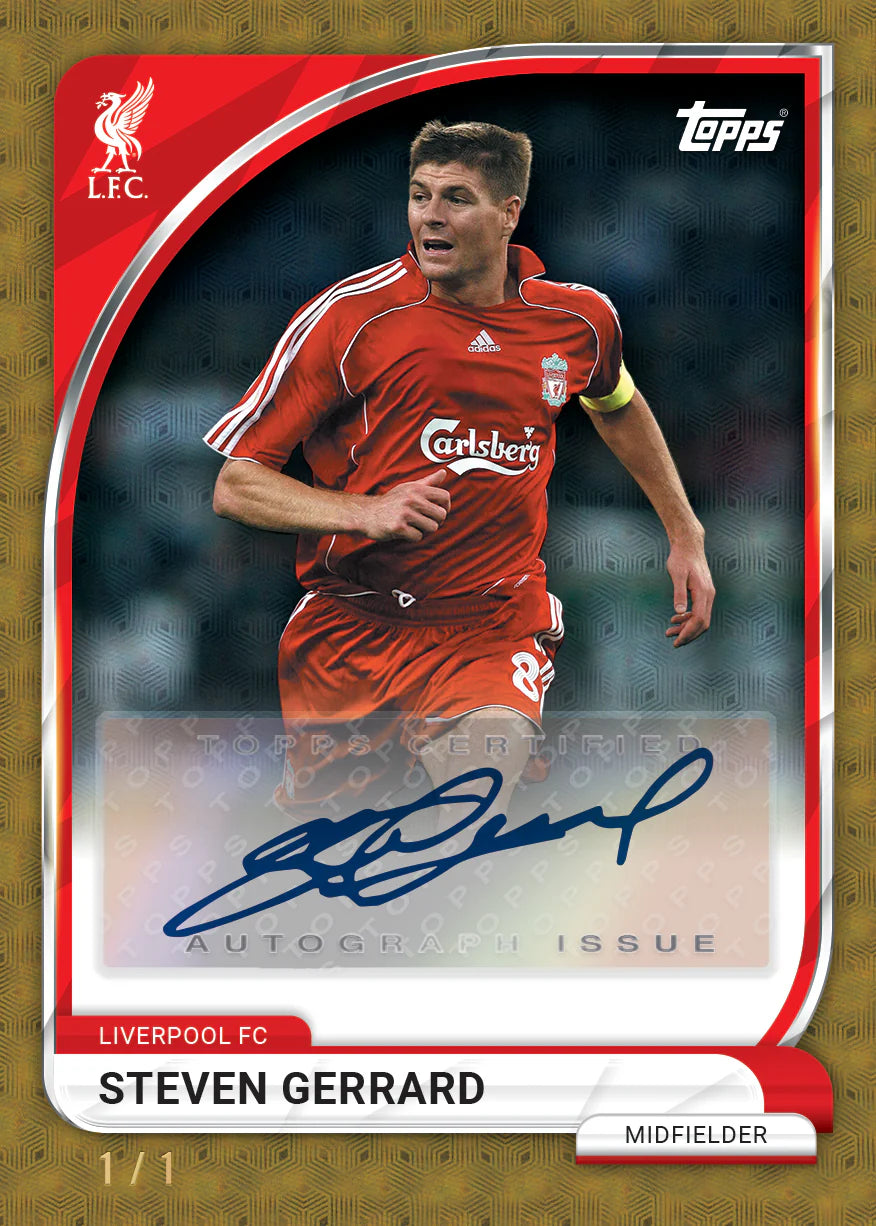 2025-26 Topps Liverpool Soccer Collector Tin