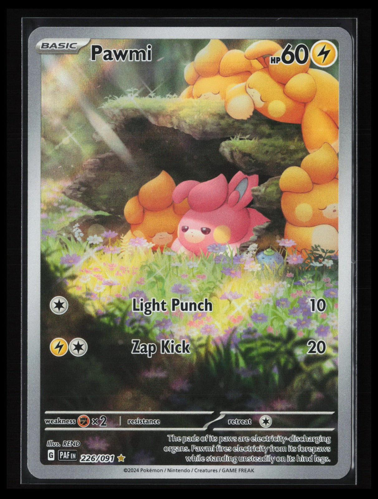 Pawmi #226/091 Pokémon SV: Paldean Fates