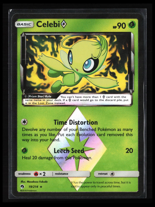 Celebi Prism Star #19/214 Pokémon SM - Lost Thunder
