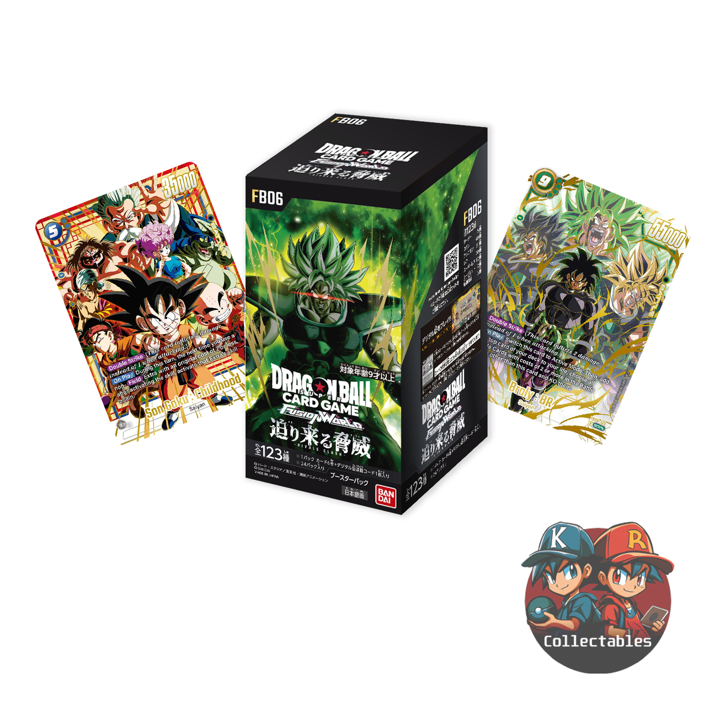 dragon ball rivals clash booster box Fusion World Rivals Clash FB-06 Dragon Ball Super Booster Box [Japanes – KRcollectables