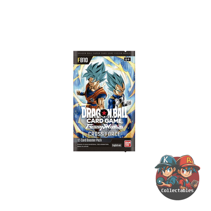 Dragon Ball Super Fusion World TCG [FB10] Cross Force Booster Box