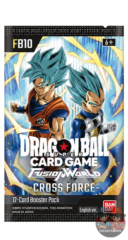 Dragon Ball Super Card Game Fusion World: FB-10 Cross Force Booster Pack