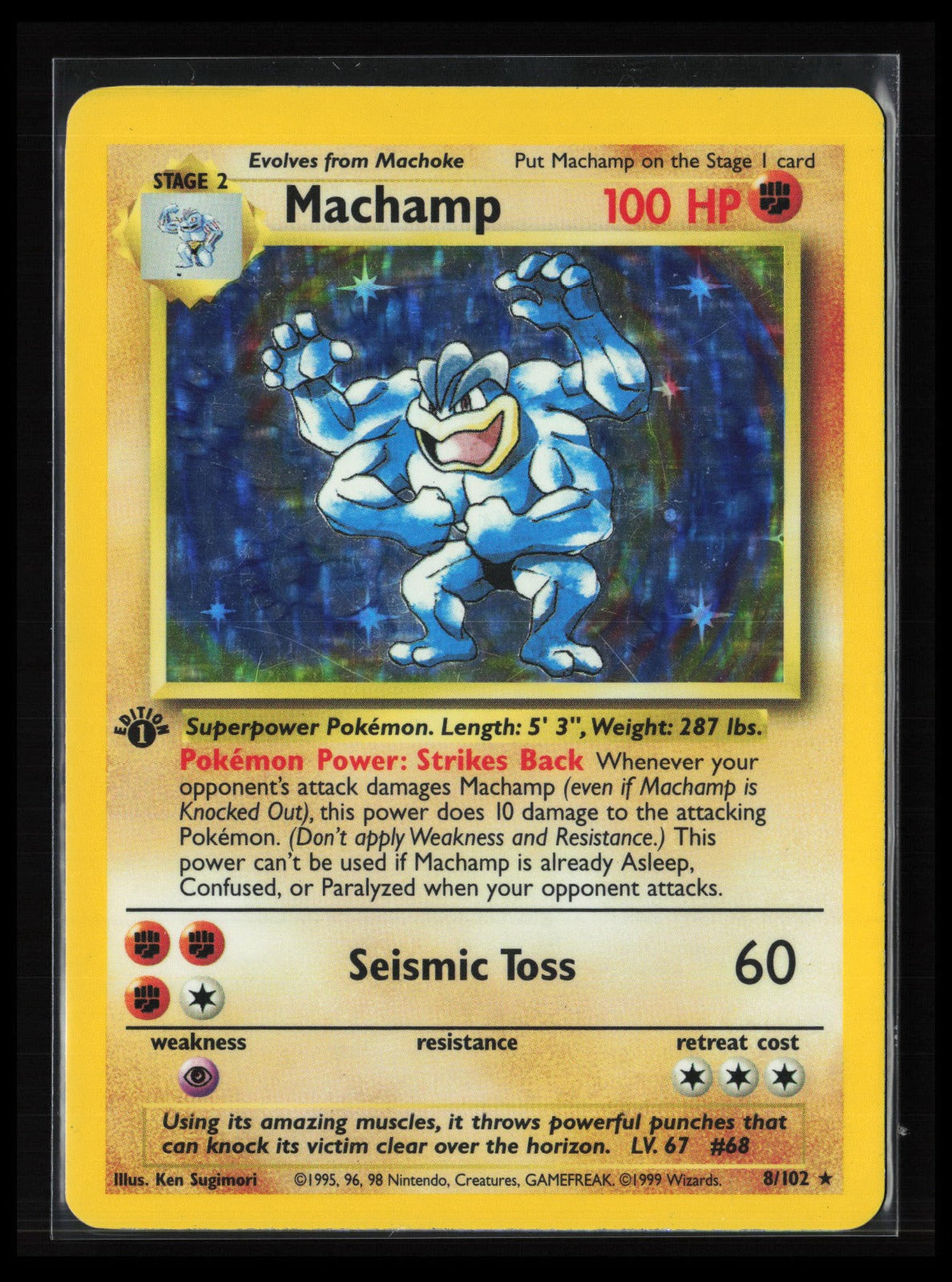 Machamp #015/110 Pokémon Legendary Collection