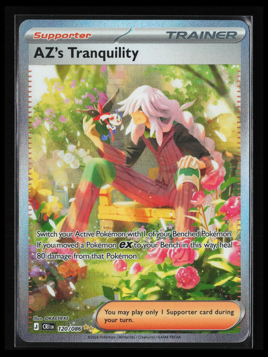 AZ's Tranquility #120/086 Pokémon ME04: Chaos Rising