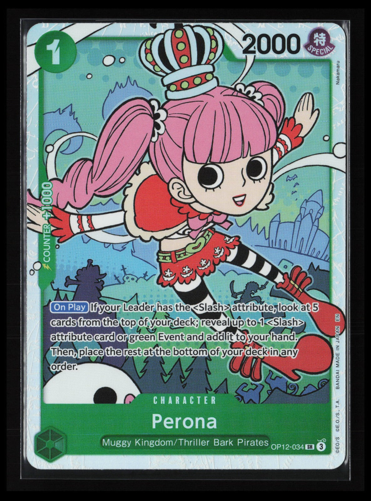 Perona #OP12-034 One Piece Legacy of the Master