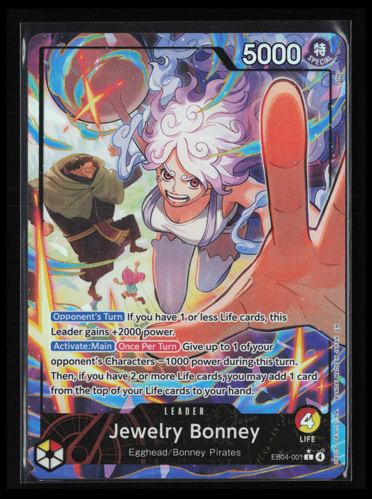 Jewelry Bonney (Alternate Art) #EB04-001 One Piece Adventure on Kami's Island