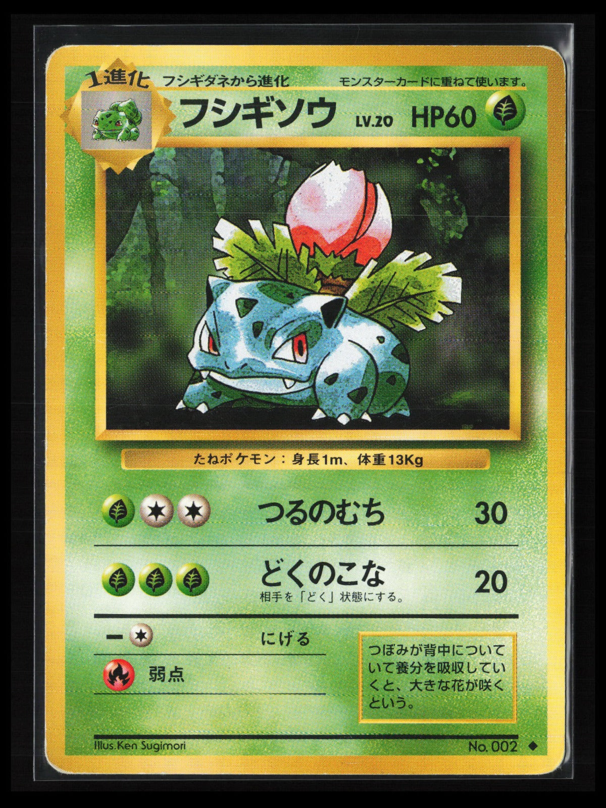Ivysaur #002 Pokémon Japanese Expansion Pack