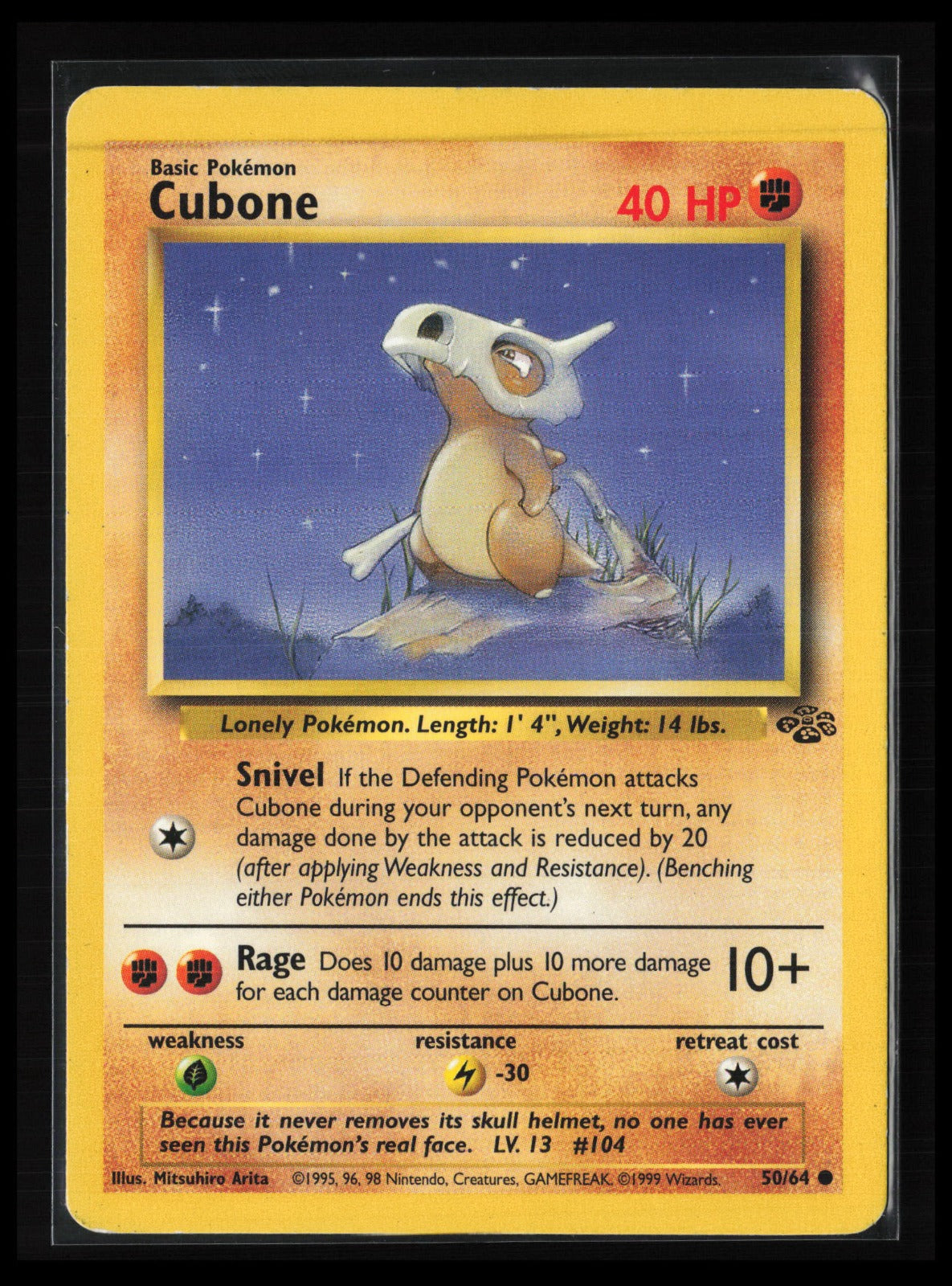 Cubone #50/64 Pokémon Jungle