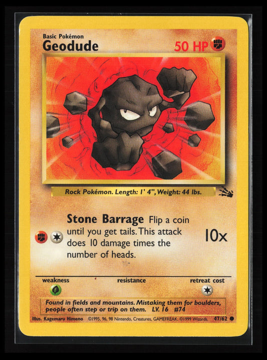 Geodude #077/110 Pokémon Legendary Collection