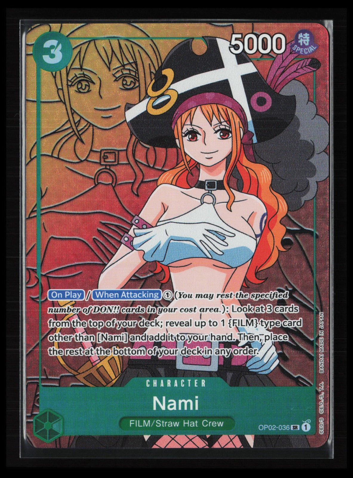 Nami (Alternate Art) #OP02-036 One Piece Paramount War