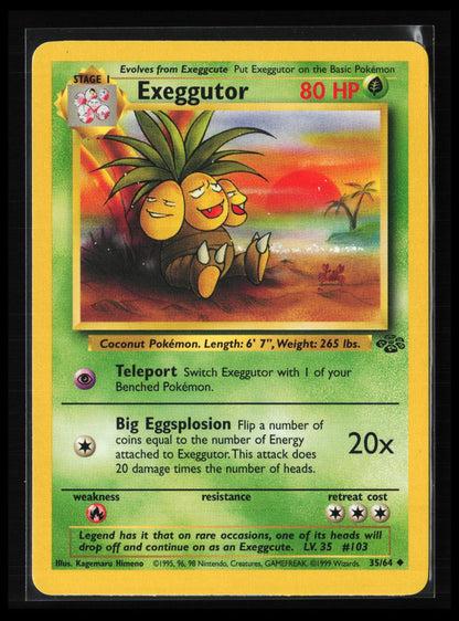 Exeggutor #35/64 Pokémon Jungle