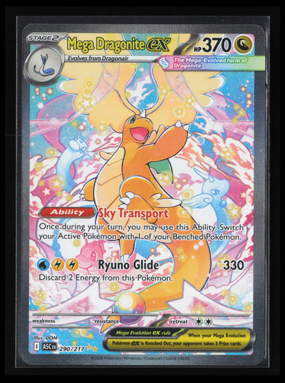 Mega Dragonite ex #290/217 Pokémon ME: Ascended Heroes