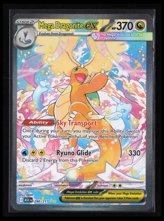 Mega Dragonite ex #290/217 Pokémon ME: Ascended Heroes