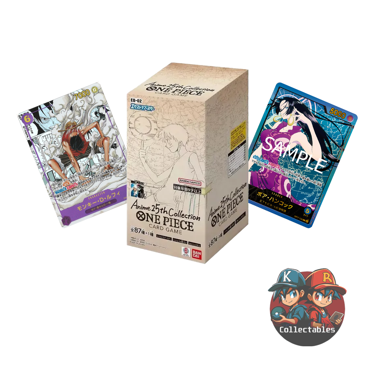 EB-02 One Piece [JPN] - Extra Booster Box Anime 25th Collection
