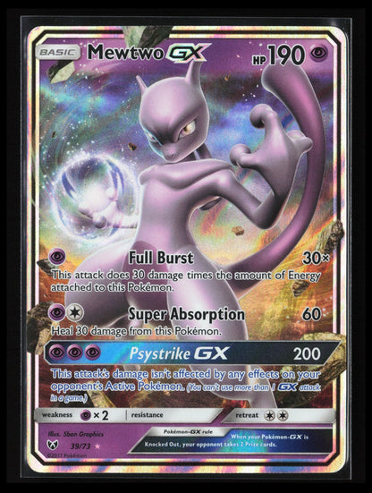 Mewtwo GX #39/73 Pokémon Shining Legends