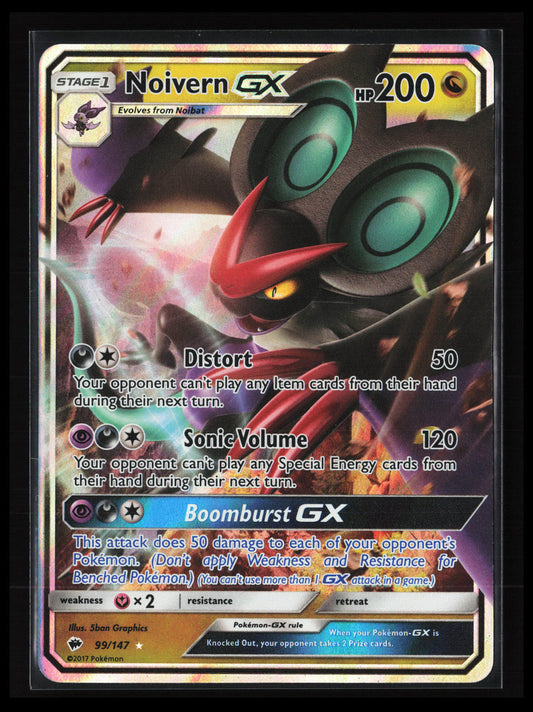 Noivern GX #99/147 Pokémon SM - Burning Shadows