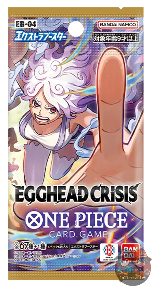 EB-04 Egghead Crisis One Piece Japanese - Extra Booster Pack