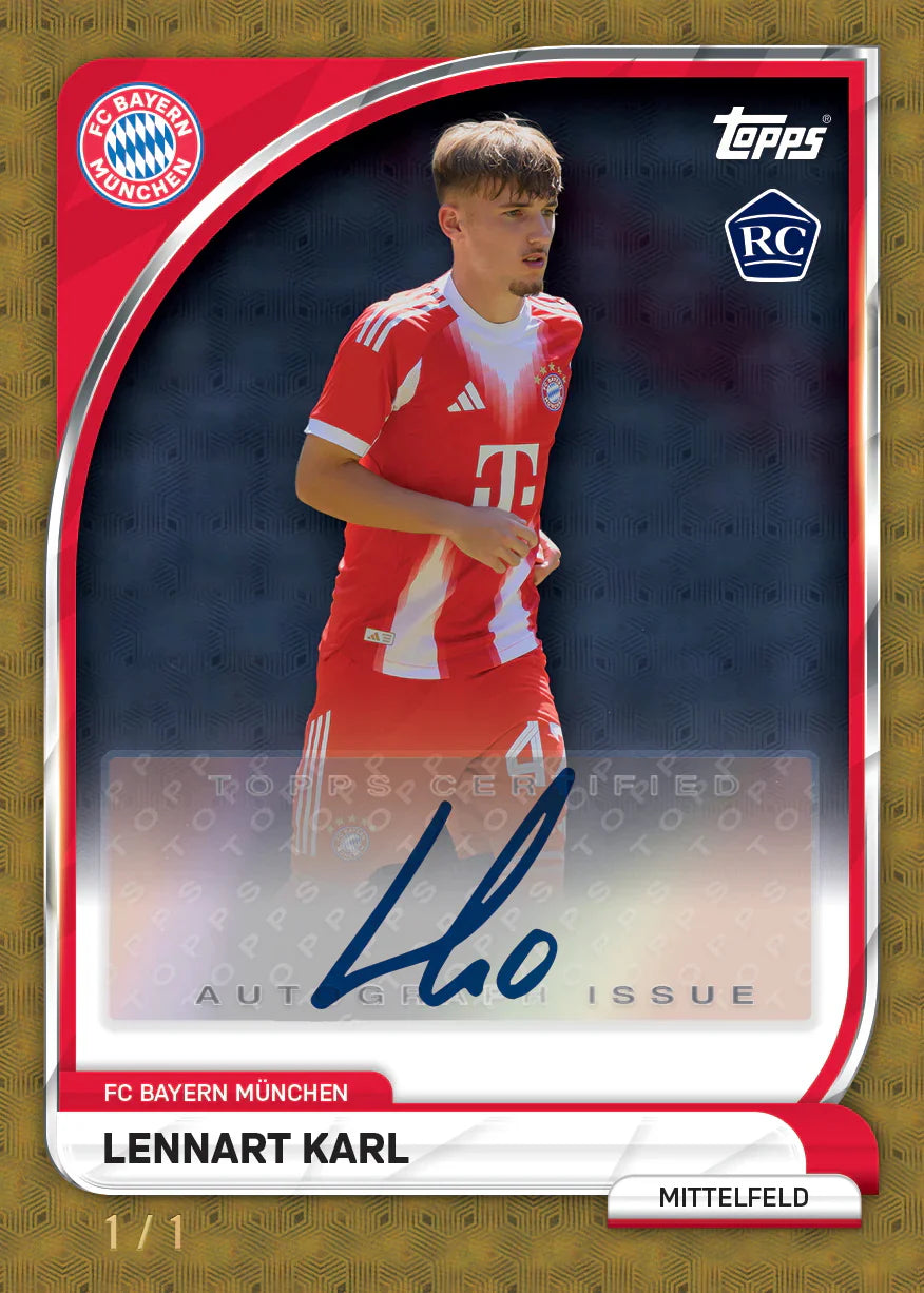 2025-26 Topps Bayern München Soccer Collector Tin