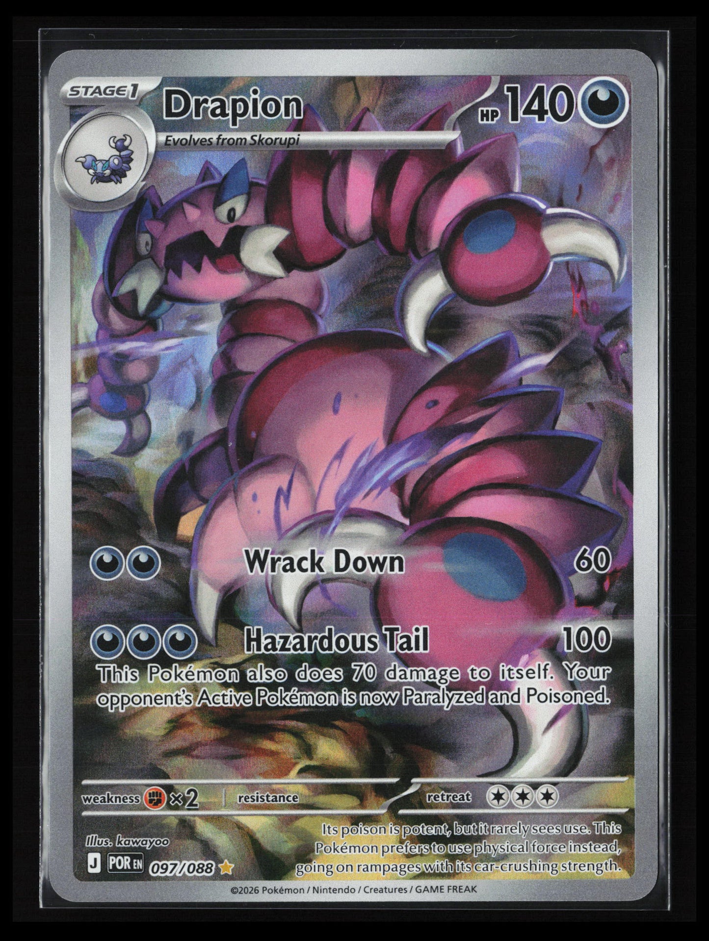 Drapion #097/088 Pokémon ME03: Perfect Order