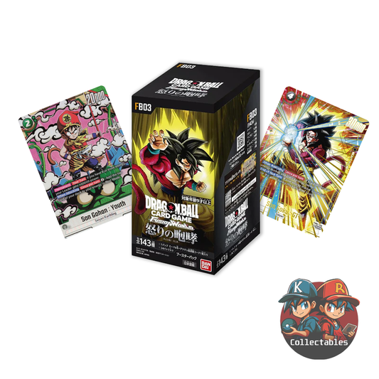 Dragon Ball Super – Fusion World, Raging Roar – FB-03 – Japanese Booster Box