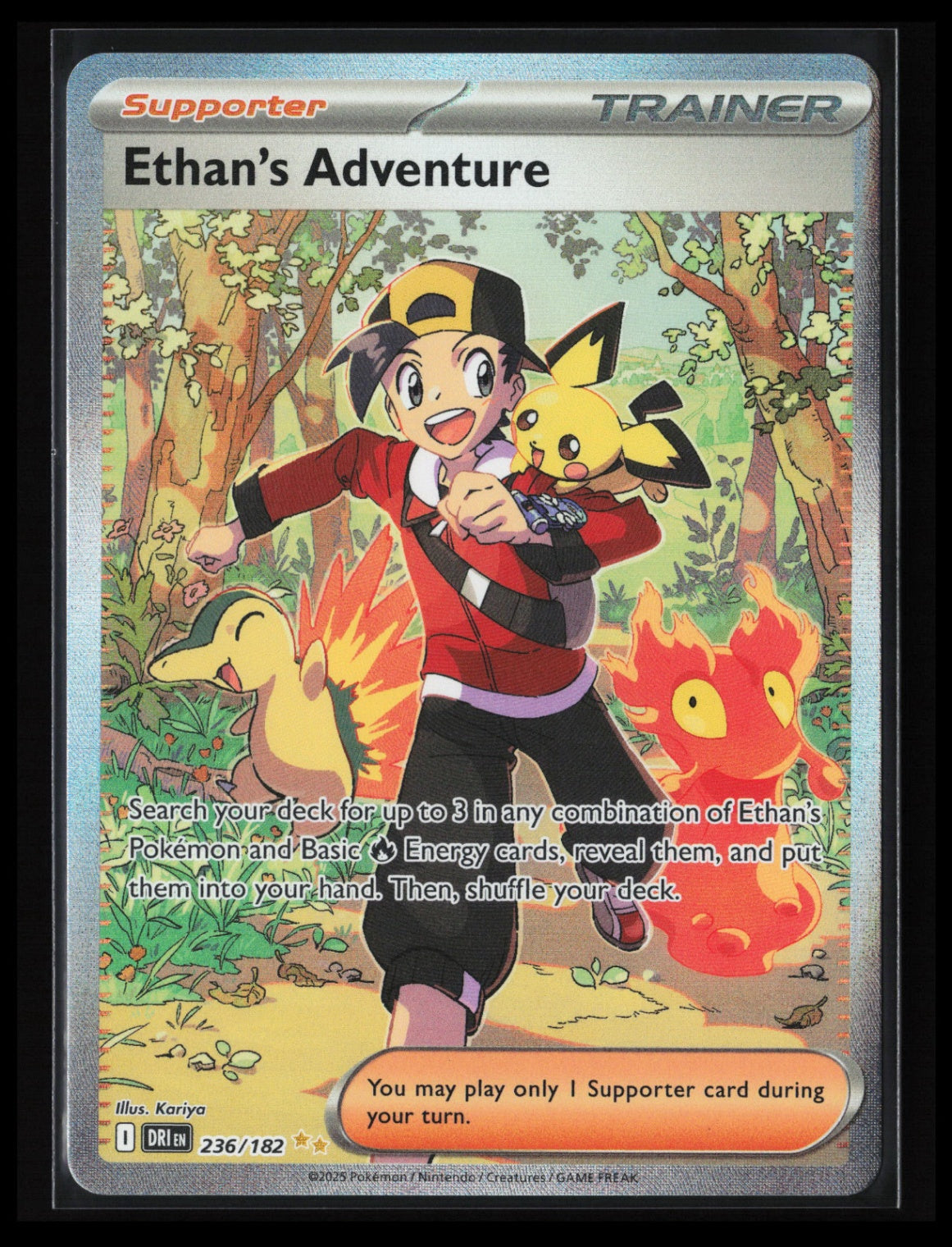 Ethan's Adventure #236/182 Pokémon SV10: Destined Rivals
