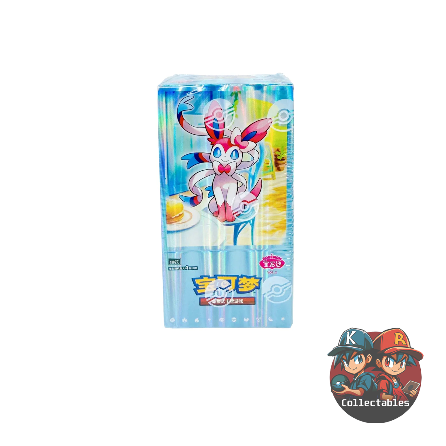 Pokemon TCG: Gemstone Vol.2 "Eevee" Booster Box (S-Chinese)