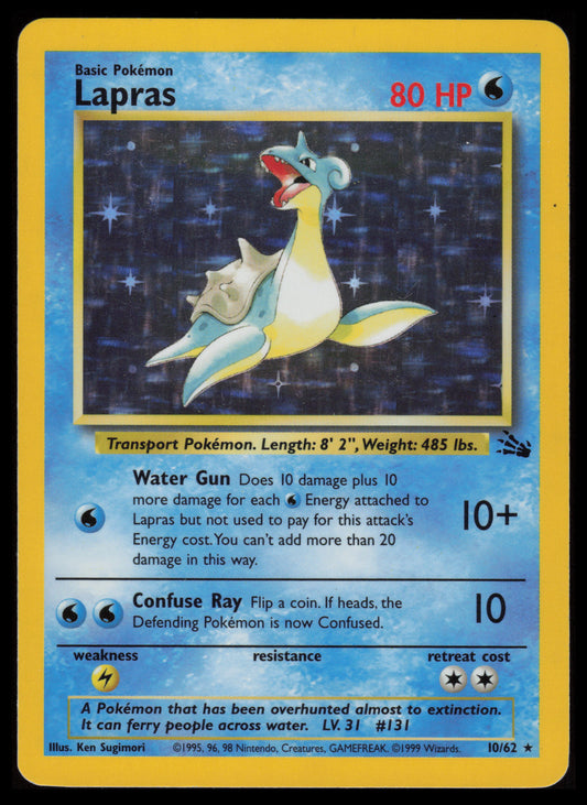 Lapras #10 Pokemon Fossil