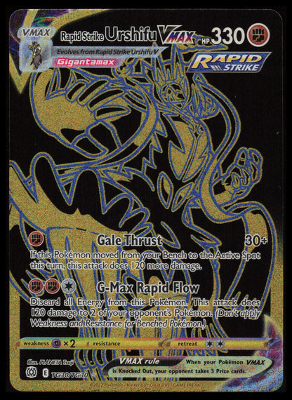 Rapid Strike Urshifu VMAX #TG30 Pokemon Brilliant Stars
