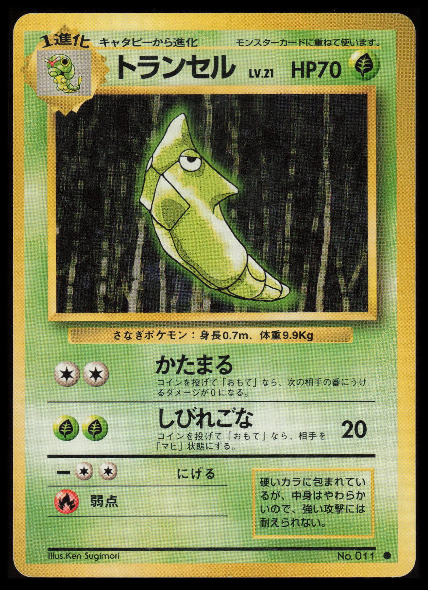 Metapod #11 Pokemon Japanese Expansion Pack