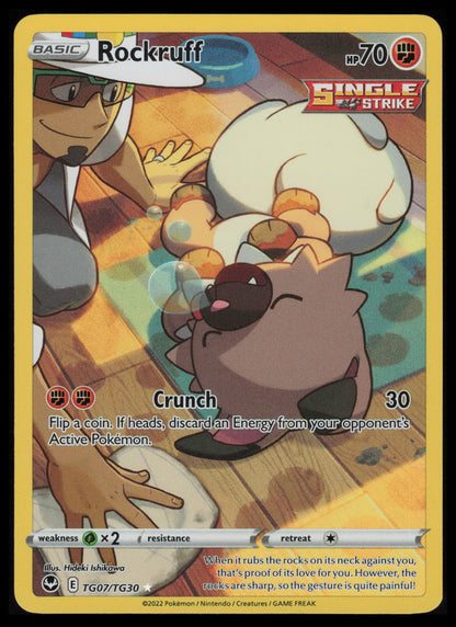 Rockruff #TG07 Pokemon Silver Tempest