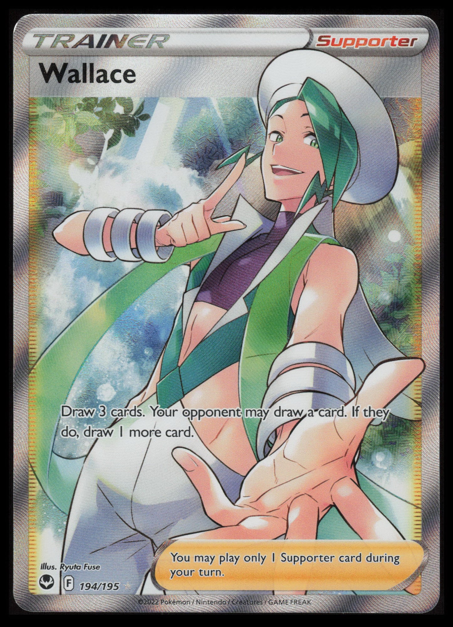 Wallace #194 Pokemon Silver Tempest